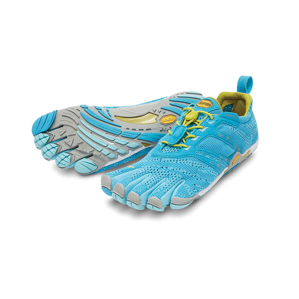 Vibram Fivefingers KMD EVO Bayan Spor Ayakkabı Açık Mavi/Gri/Sarı,SD8124397